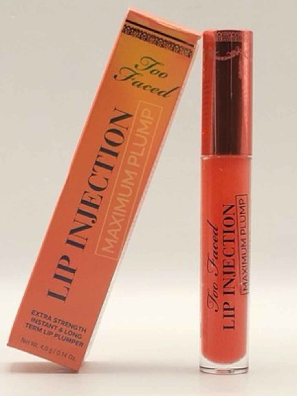 Too Faced Lip Injection Maximum Plump Lip Gloss – Creamsicle Tickle
